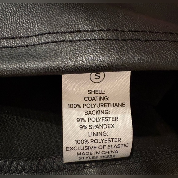 Fashion Nova Black Leather Dress - Picture 5 of 7